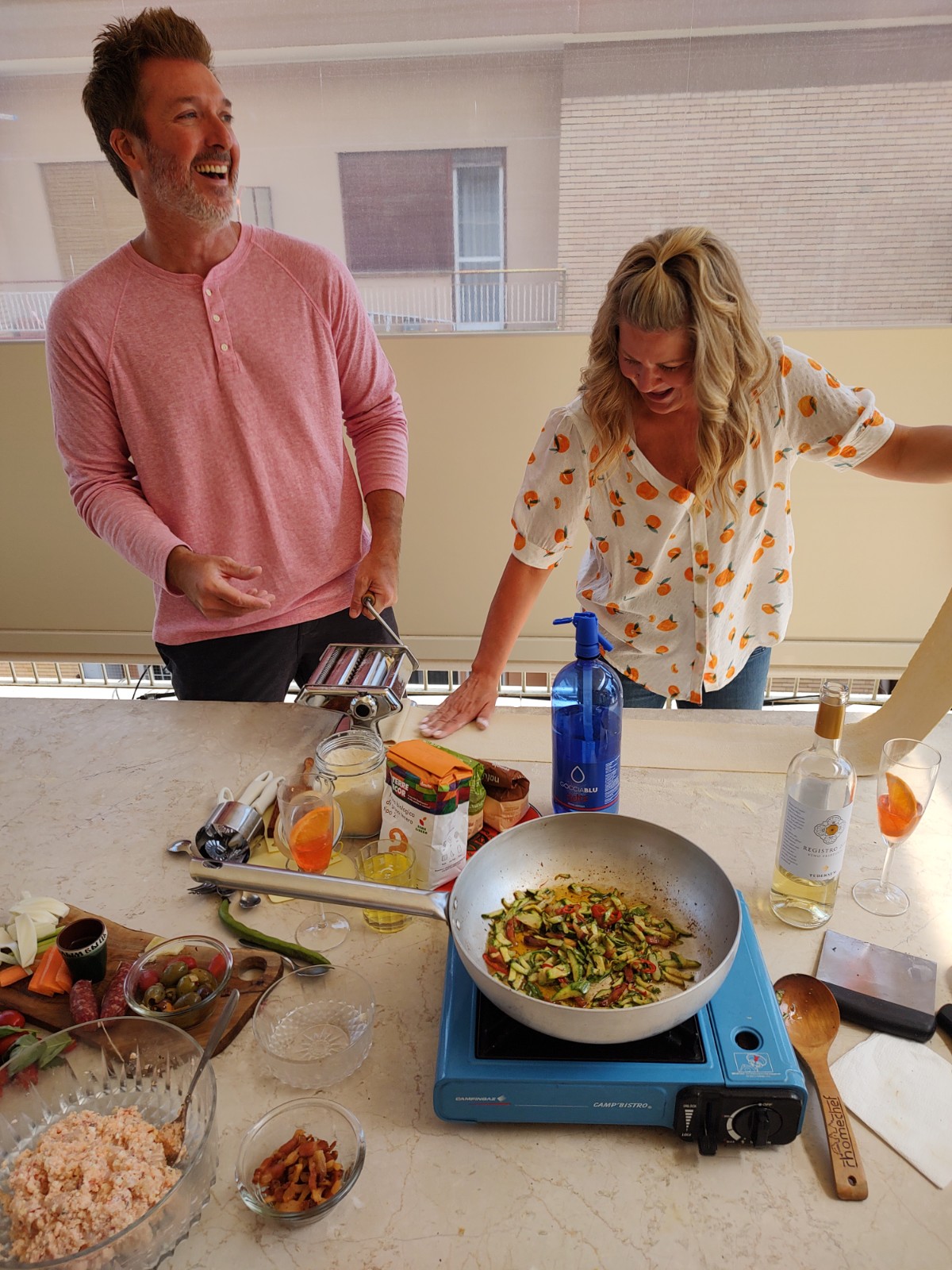 Cooking class with view of Rome